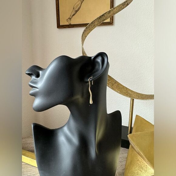 Vintage style drop earrings A975 - Picture 4 of 4